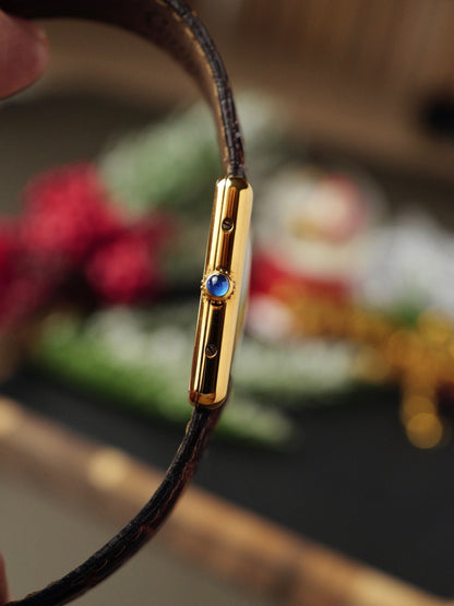 Cartier Must de Cartier Tank Vermeil “Column Dial” LM Ref. 590005 (circa 1970s)