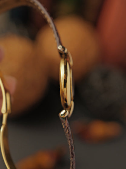 Cartier Colisée “Champagne Cardinal” Must de Cartier Vermeil Ref. 590002 (circa 1980s)