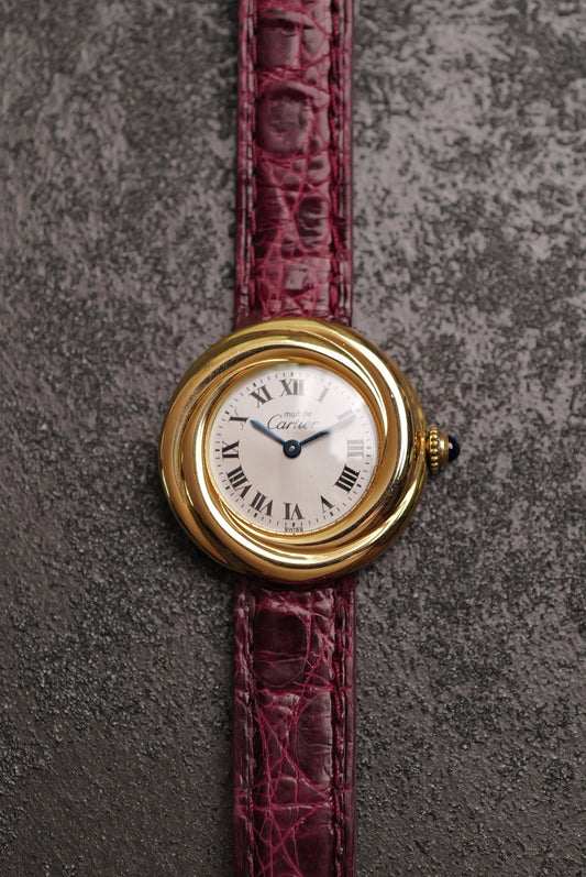Cartier Must De Trinity Quartz Circa. 1990s /w ori box
