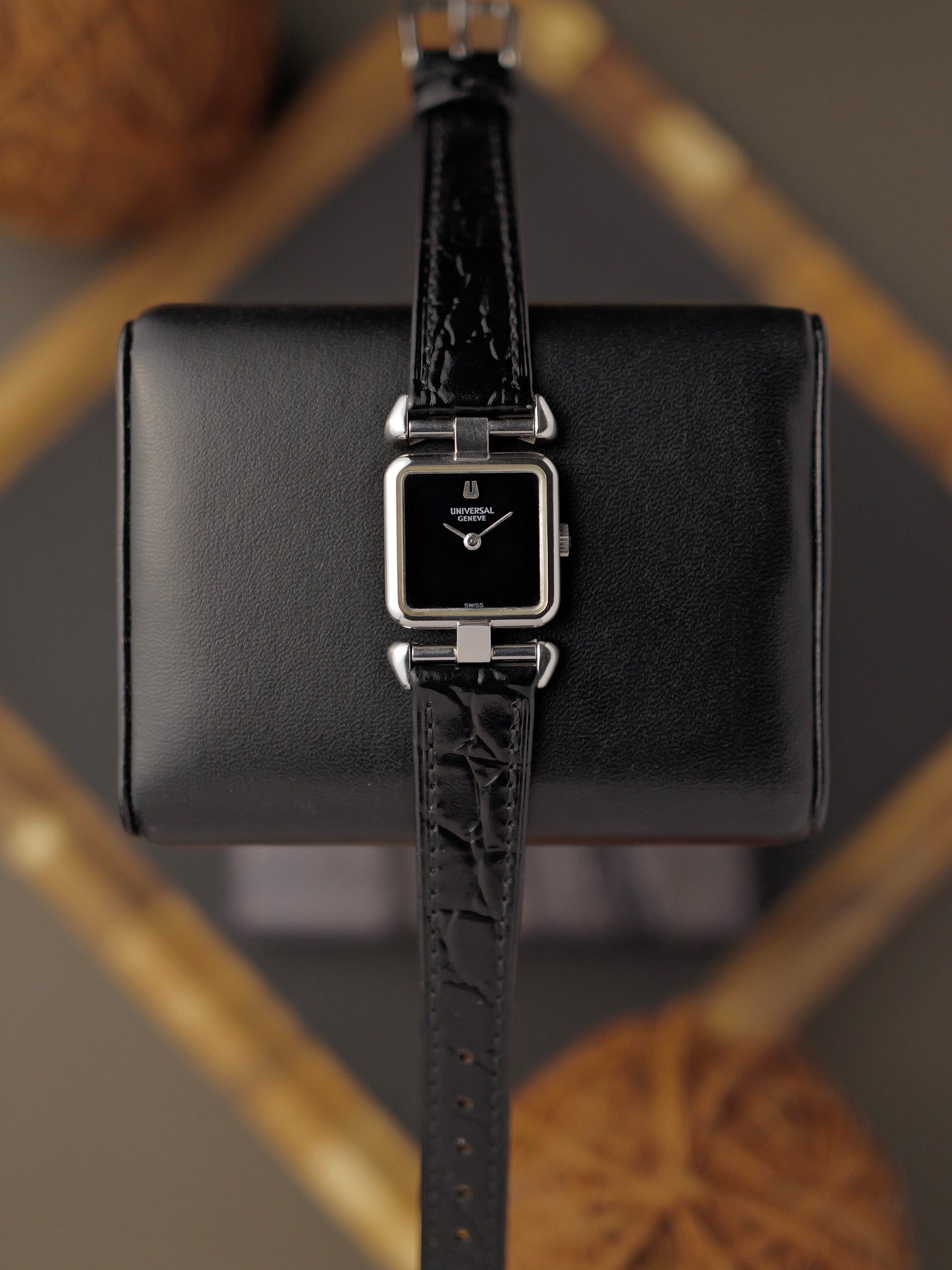 Universal Genève “Silver Square” Convertible Lugs Ref. 811627 (Circa 1960s)