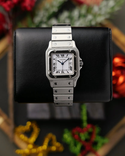 Cartier Santos Carrée Steel Ref. 2960 (circa 1980s)