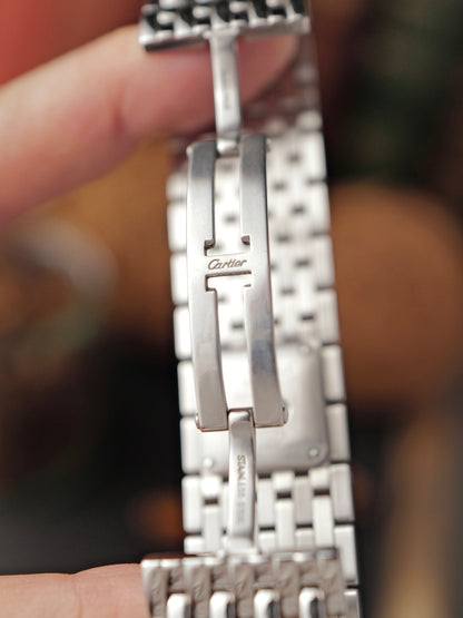 Cartier Pantheré Ruban Mother of Pearl w/ Partial Set Ref. 2420 (circa 2000s)