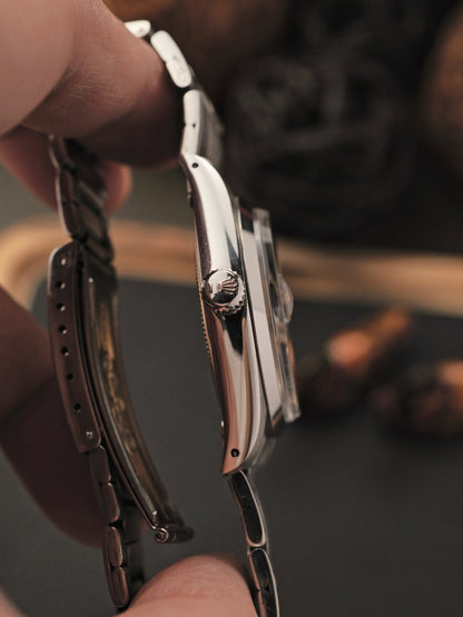 Rolex Oysterdate Precision “Black Gilt” w/ Box & Booklet Ref. 6694 (circa 1978)