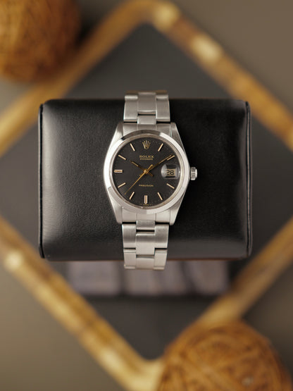 Rolex Oysterdate Precision “Black Gilt” w/ Box & Papers Ref. 6694 (circa 1982)