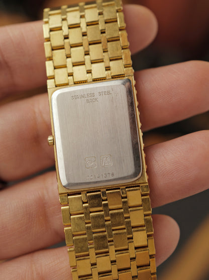Longines “Art Deco Tank” Integrated Bracelet Ref. 6938 (circa mid 1980s)