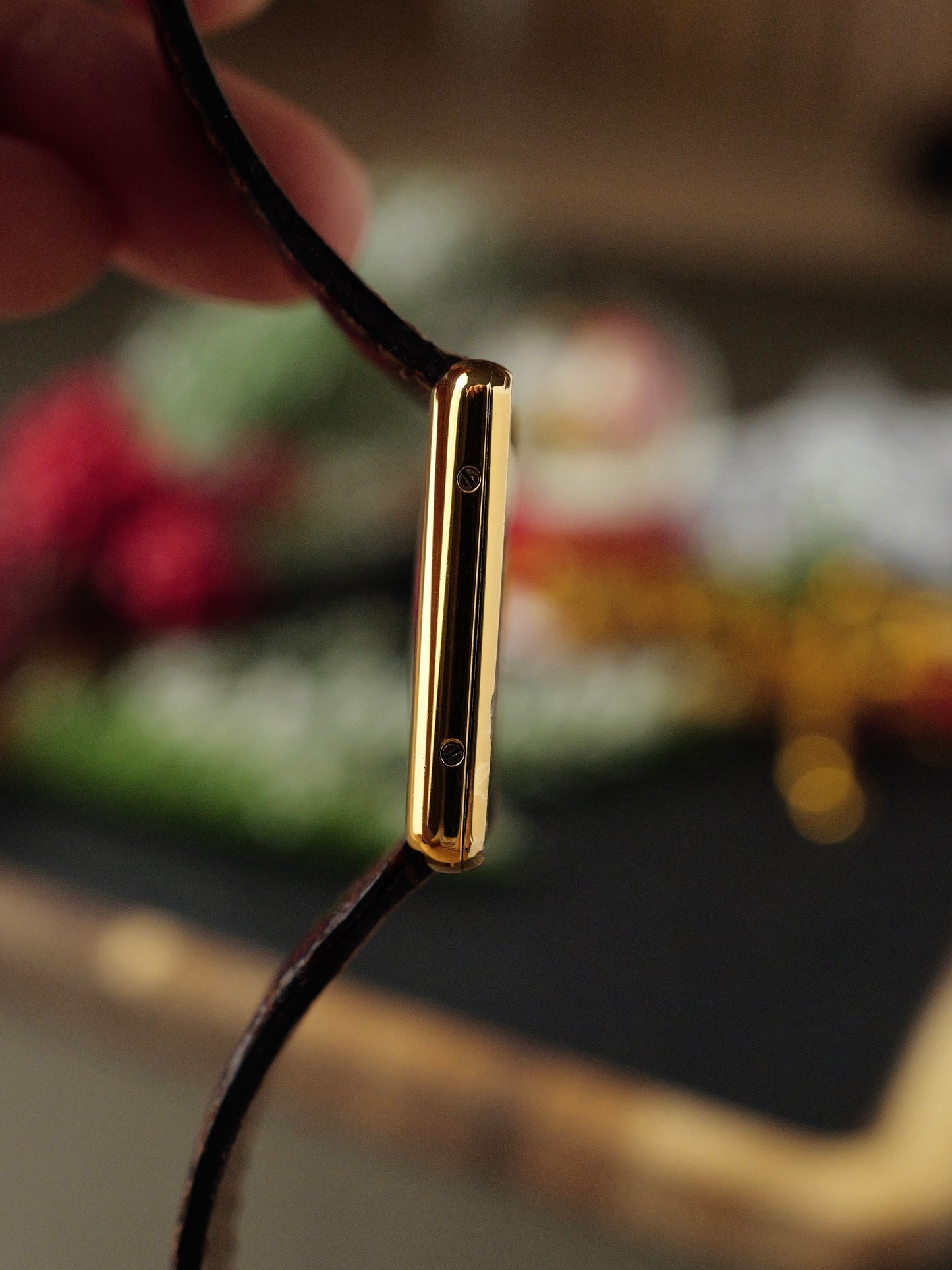 Cartier Must de Cartier Tank Vermeil “Column Dial” LM Ref. 590005 (circa 1970s)