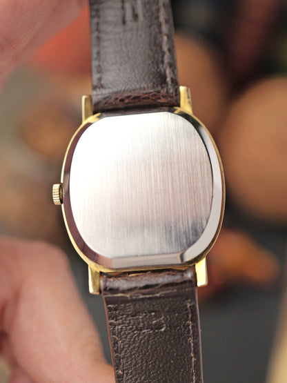 Omega De Ville Gold Stepped Ellipse Automatic Ref. 162.0063 (circa 1974)
