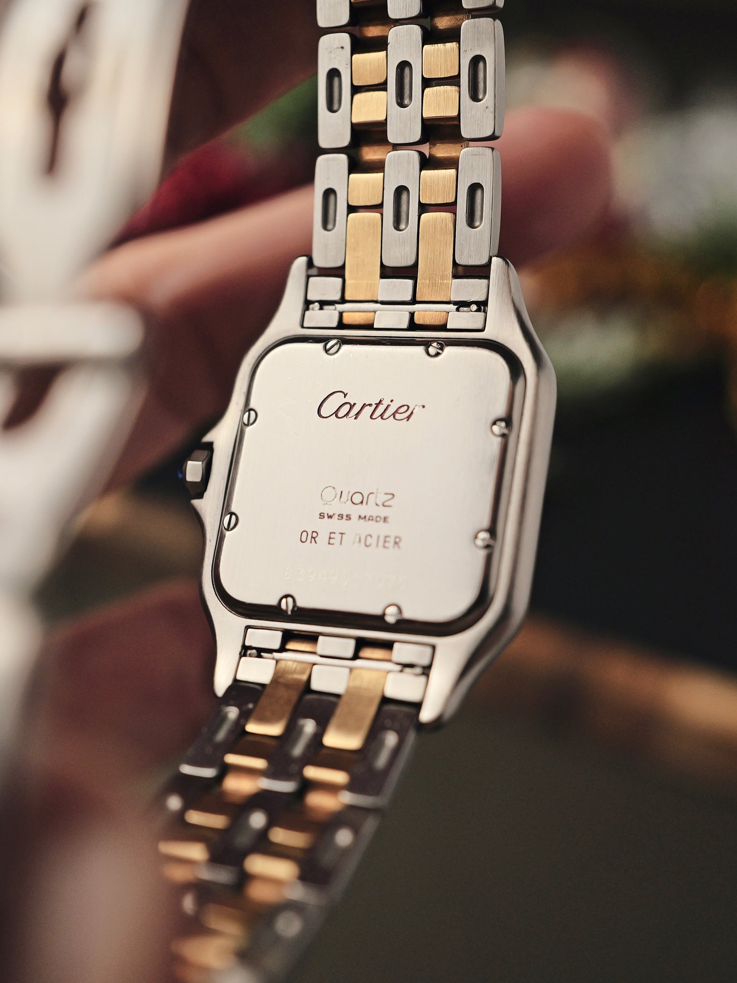 Cartier Panthere Medium Steel & 18K Gold FULL SET Ref. 8394 (circa 1986)