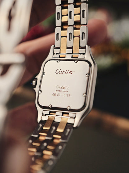 Cartier Panthere Medium Steel & 18K Gold FULL SET Ref. 8394 (circa 1986)