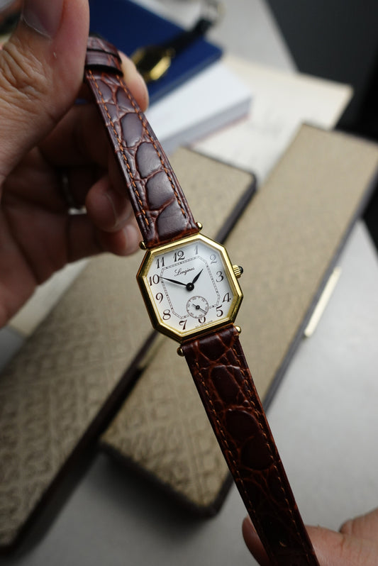 Ladies Longines Octo Manual winding Arabic numeral