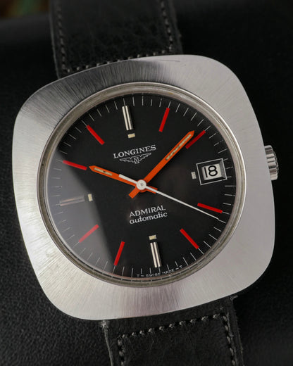 Longines Admiral Black & Red Automatic Ref. 8581 (circa 1969)