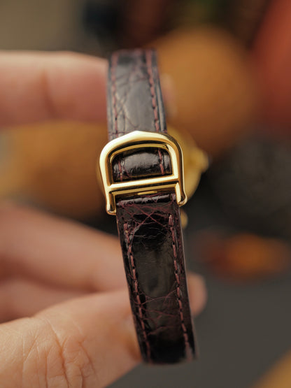 Cartier Colisée “Champagne Cardinal” Must de Cartier Vermeil Ref. 590002 (circa 1980s)