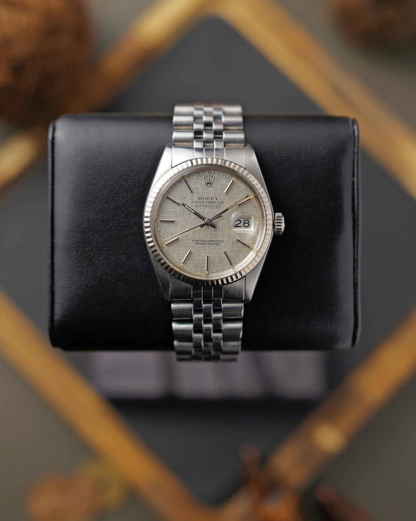 Rolex Datejust 36mm Linen Dial Ref. 16014 (Circa 1979)