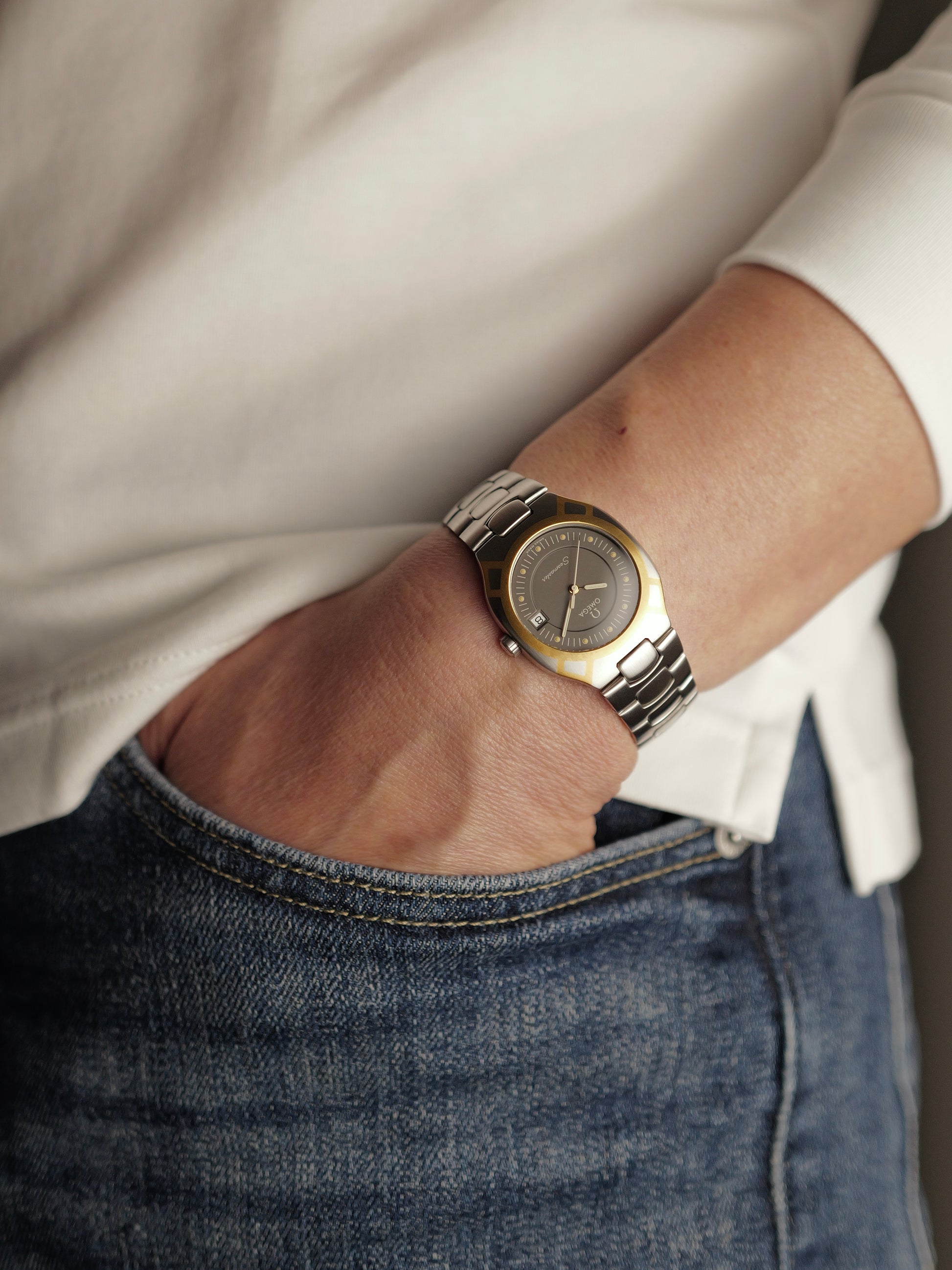 Omega Seamaster Polaris Steel Gold FULL SET (circa1