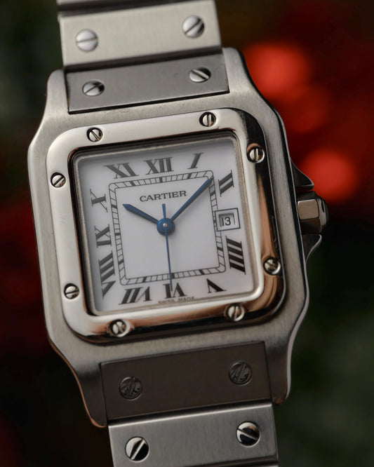 Cartier Santos Carrée Steel Ref. 2960 (circa 1980s)