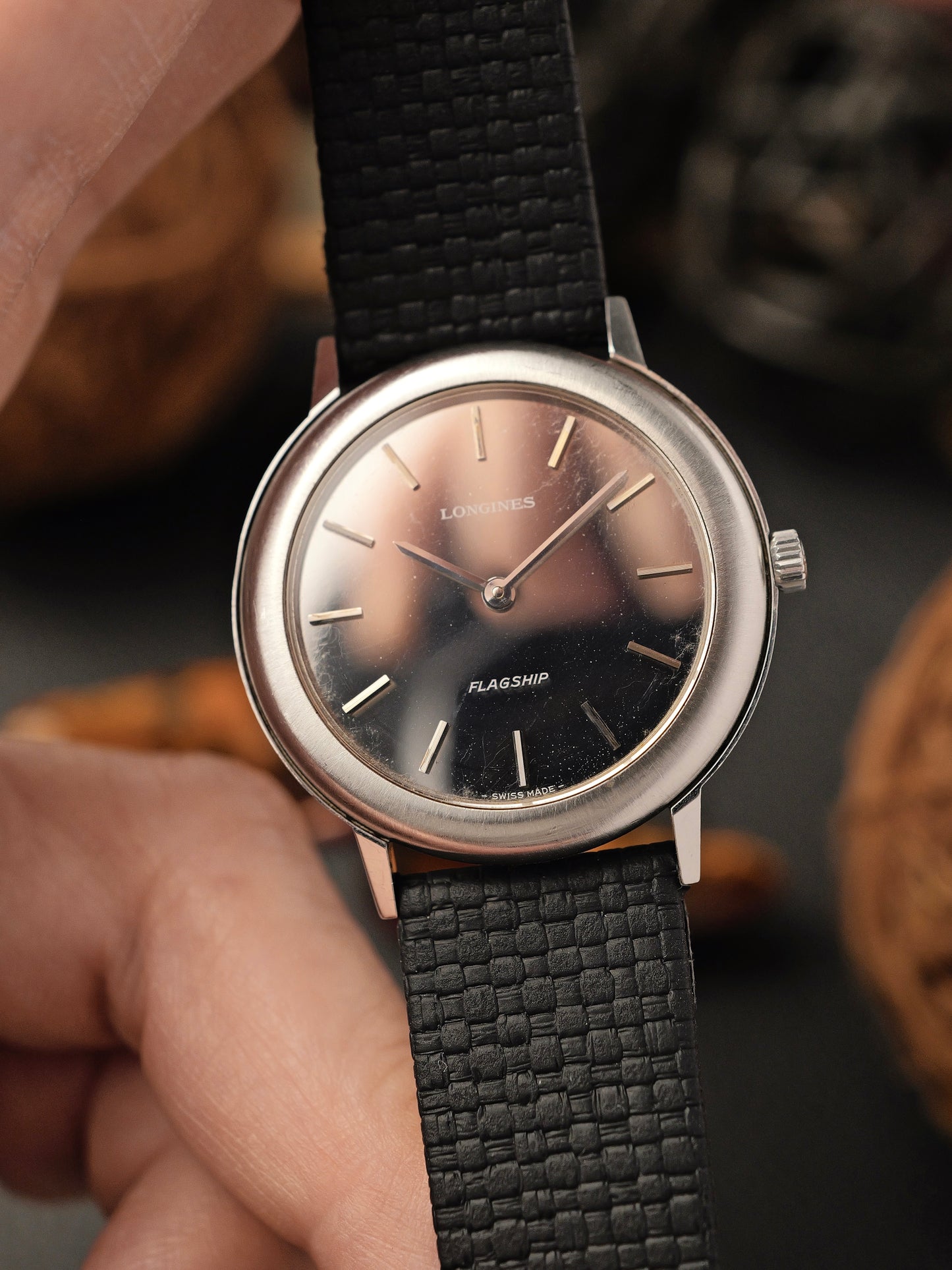 Longines Flagship Ultrathin “Mirror Dial” Ref. 4039 (circa 1970s)