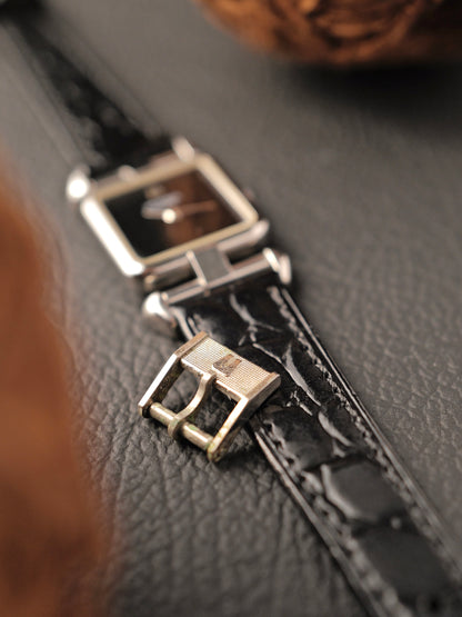 Universal Genève “Silver Square” Convertible Lugs Ref. 811627 (Circa 1960s)