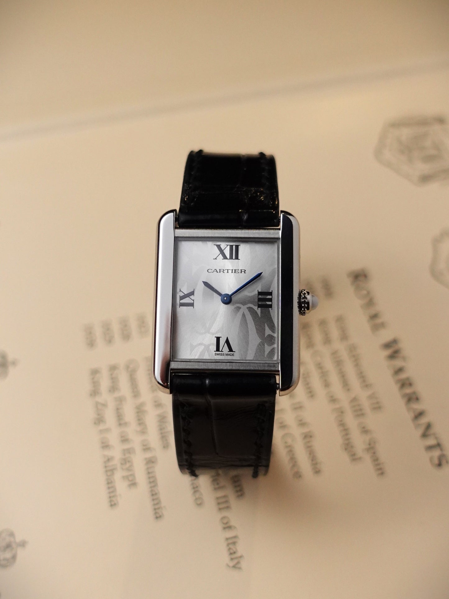 Cartier Tank Solo SM Ref.W1019555 Circa. 2006 Christmas Edition.