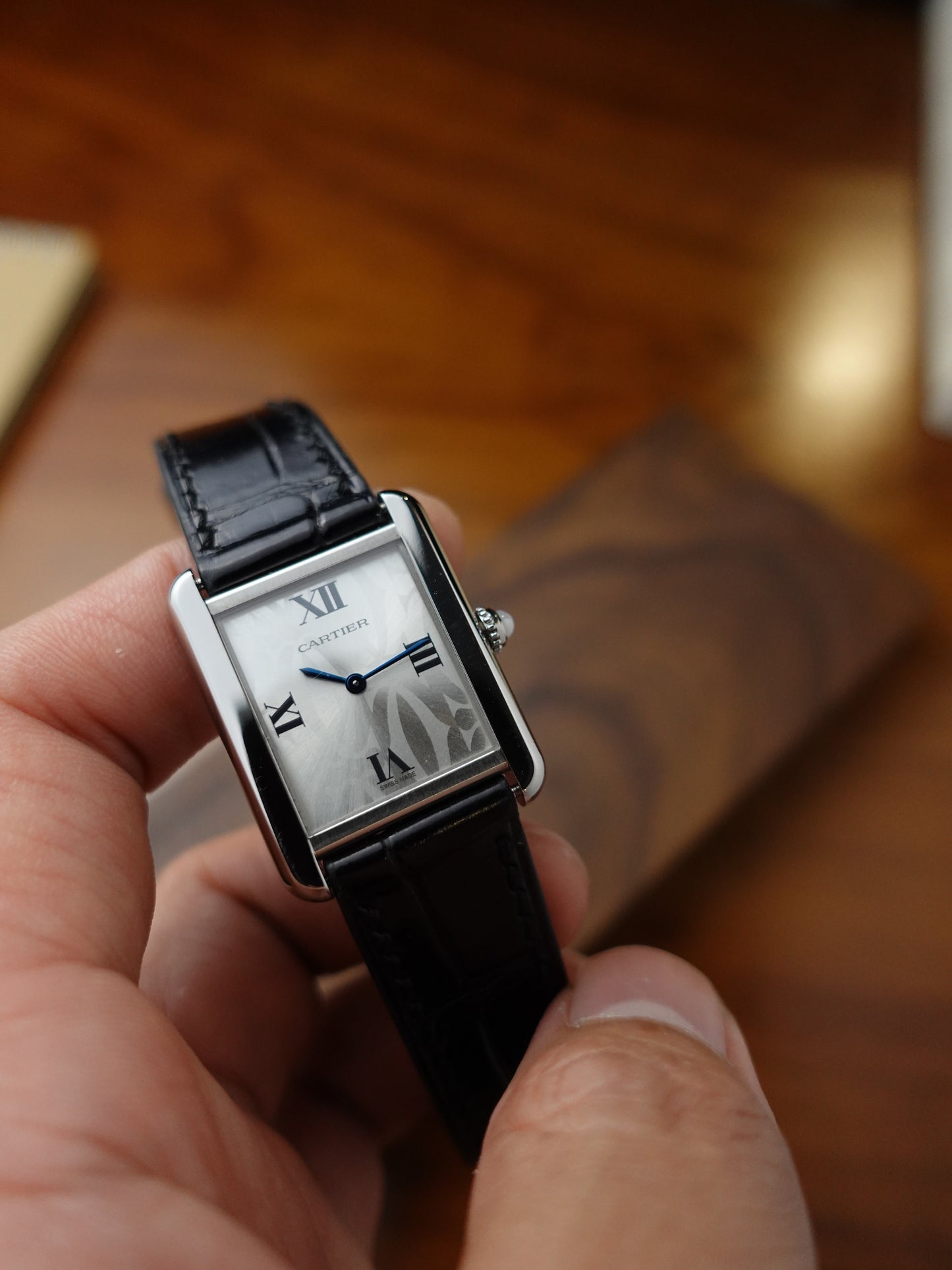 Cartier Tank Solo SM Ref.W1019555 Circa. 2006 Christmas Edition.