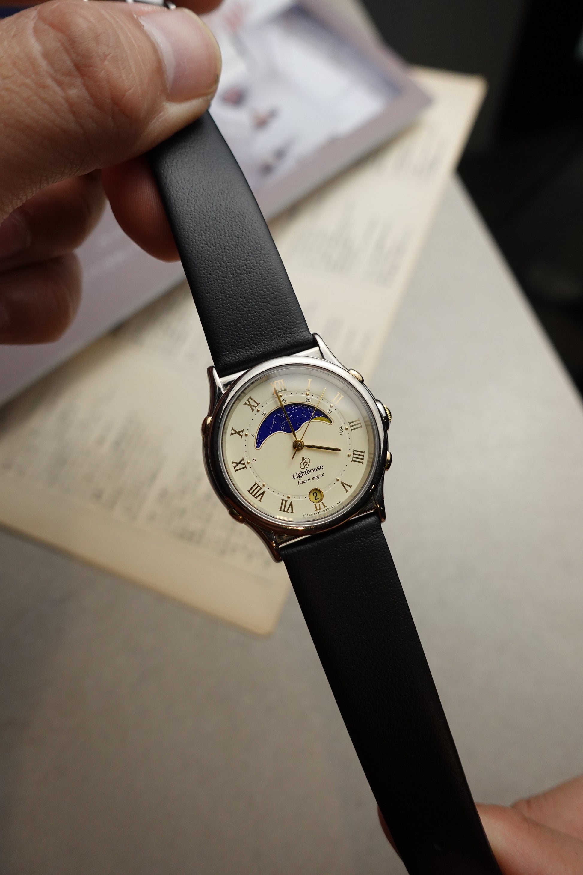 Lighthouse Moonphase Citizen Lighthouse Watch Citizen Lighthouse