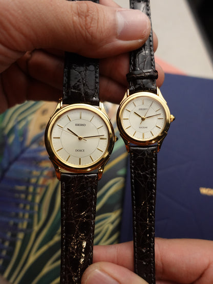 Seiko Pair watch: Dolce & Exceline