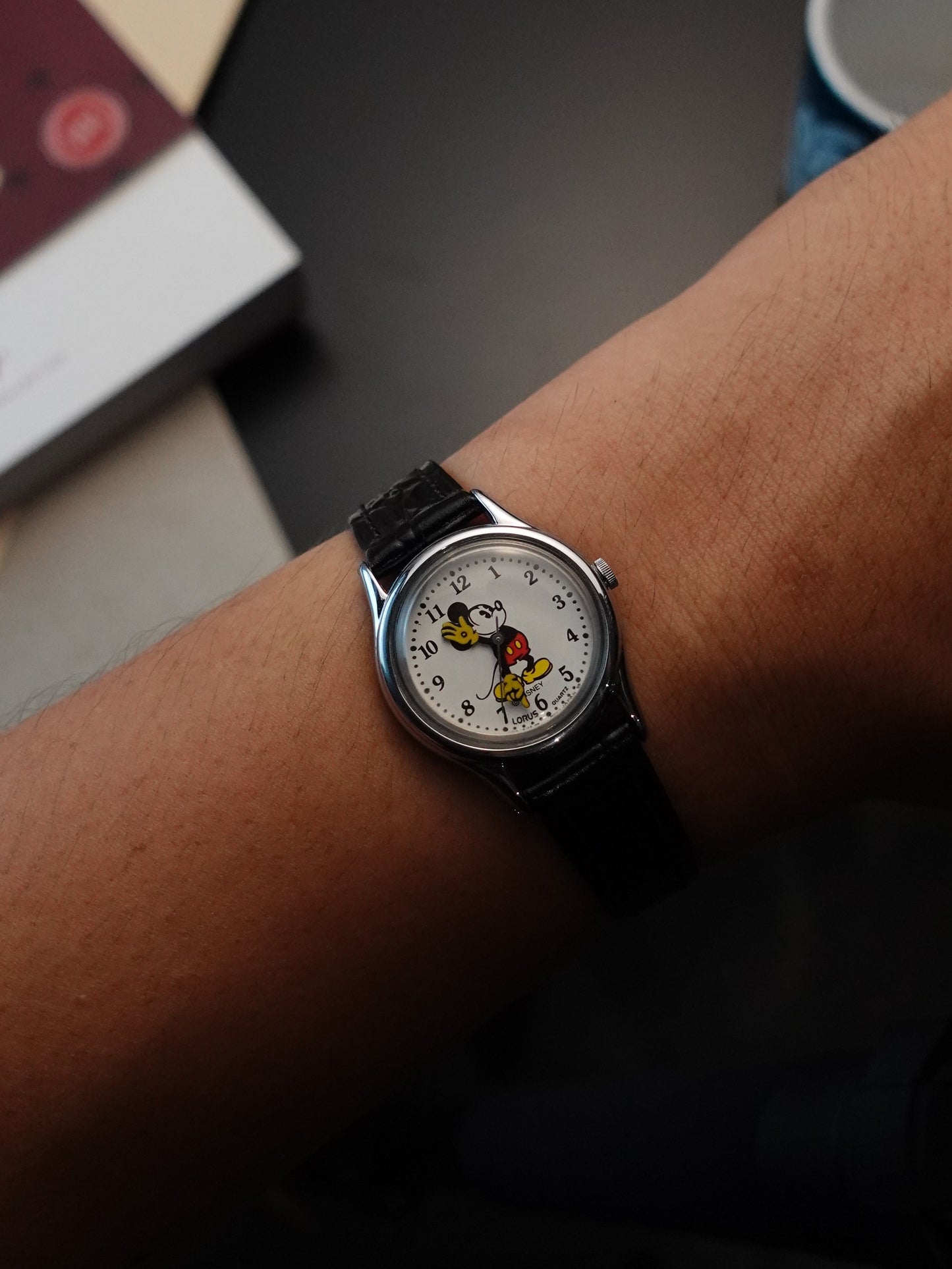 80s Seiko Lorus Mickey Mouse quartz mini