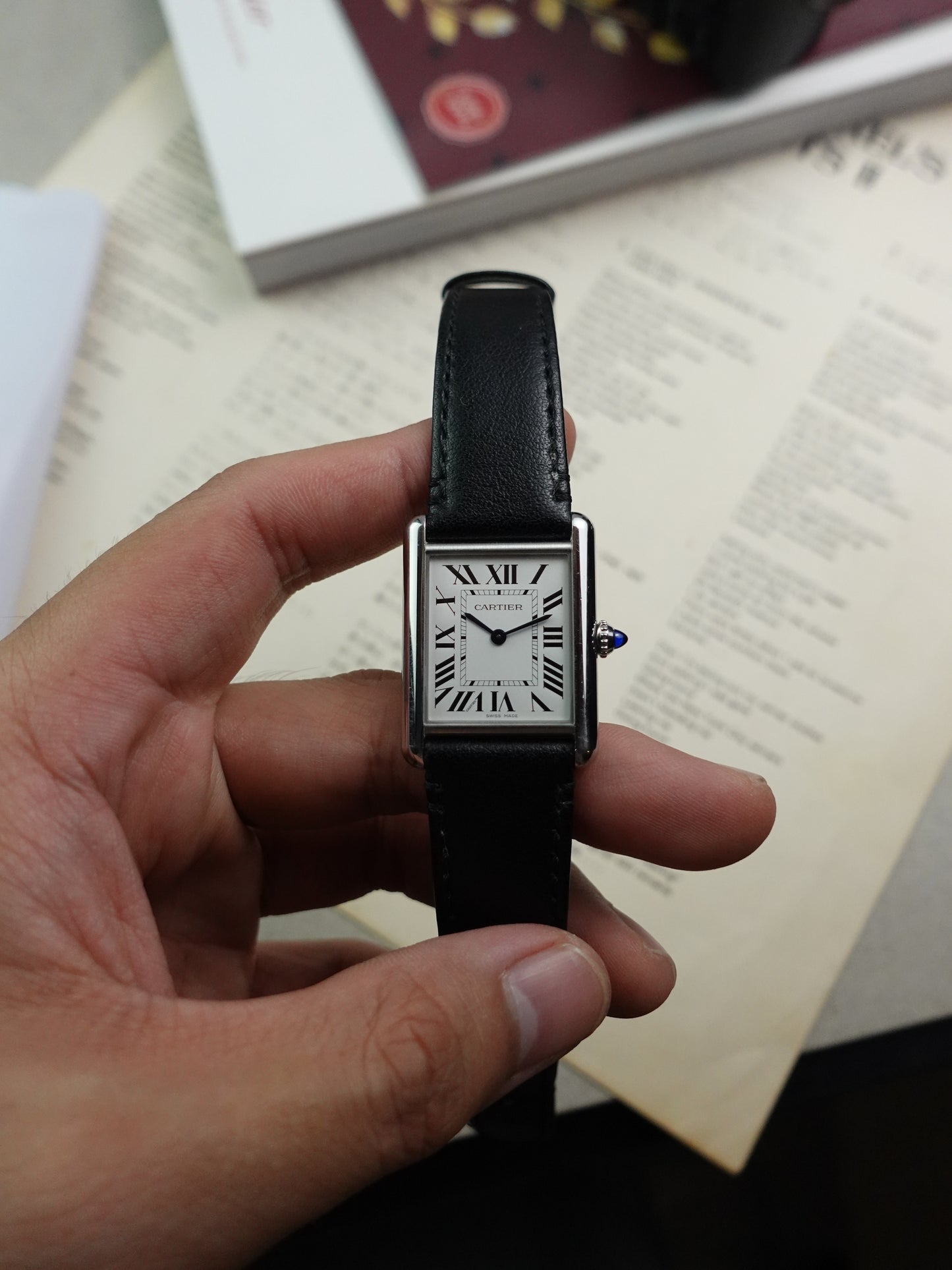 Cartier Tank Solarbeat Large Full set