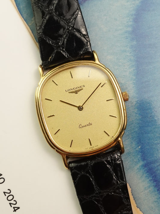 Longines Elipse Quartz 1980s with a step bezel