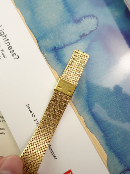 80s Cyma integrated Bracelet in Gold