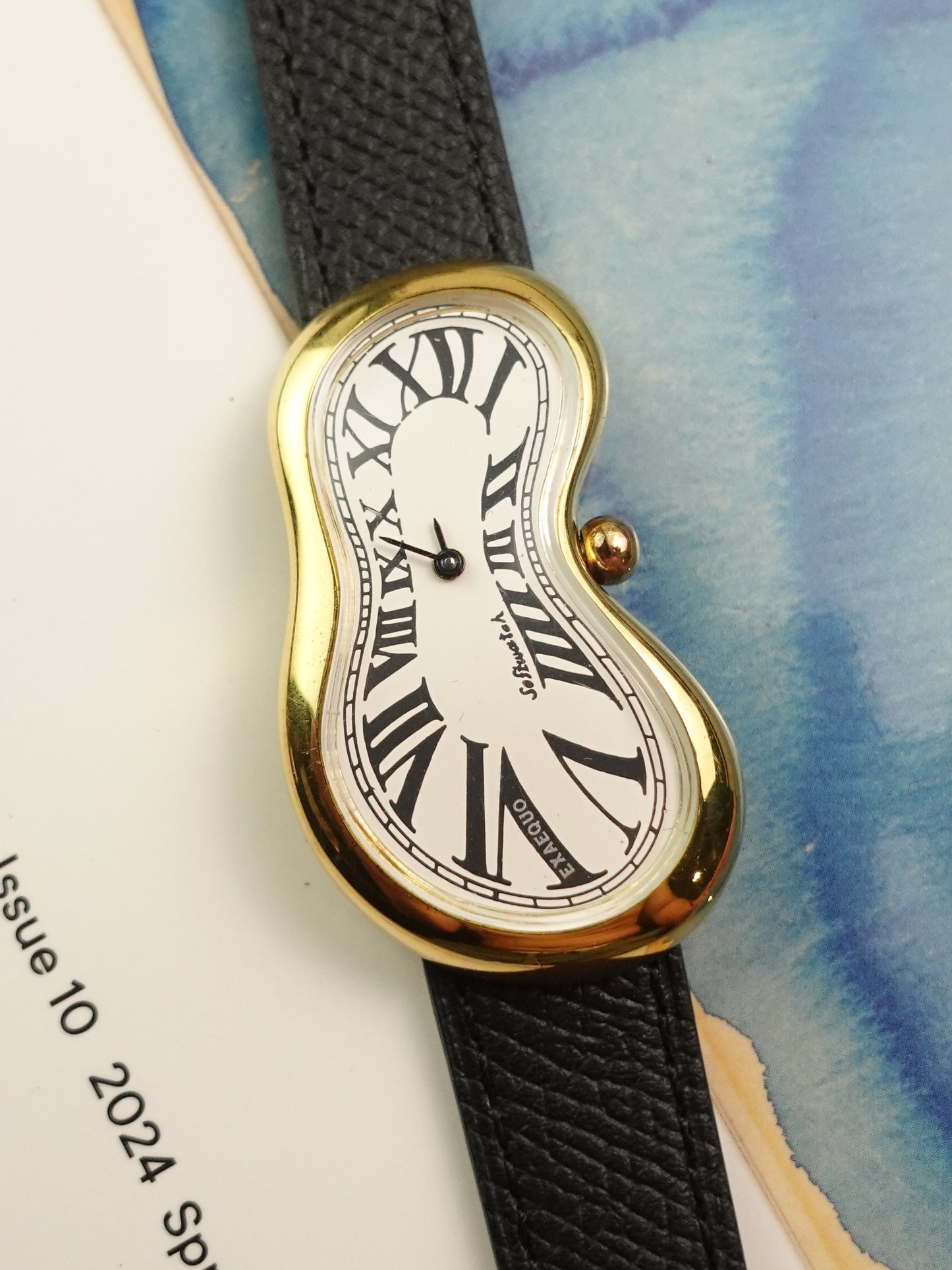 80s Dali's melting watch by Softwatch 42MM variation