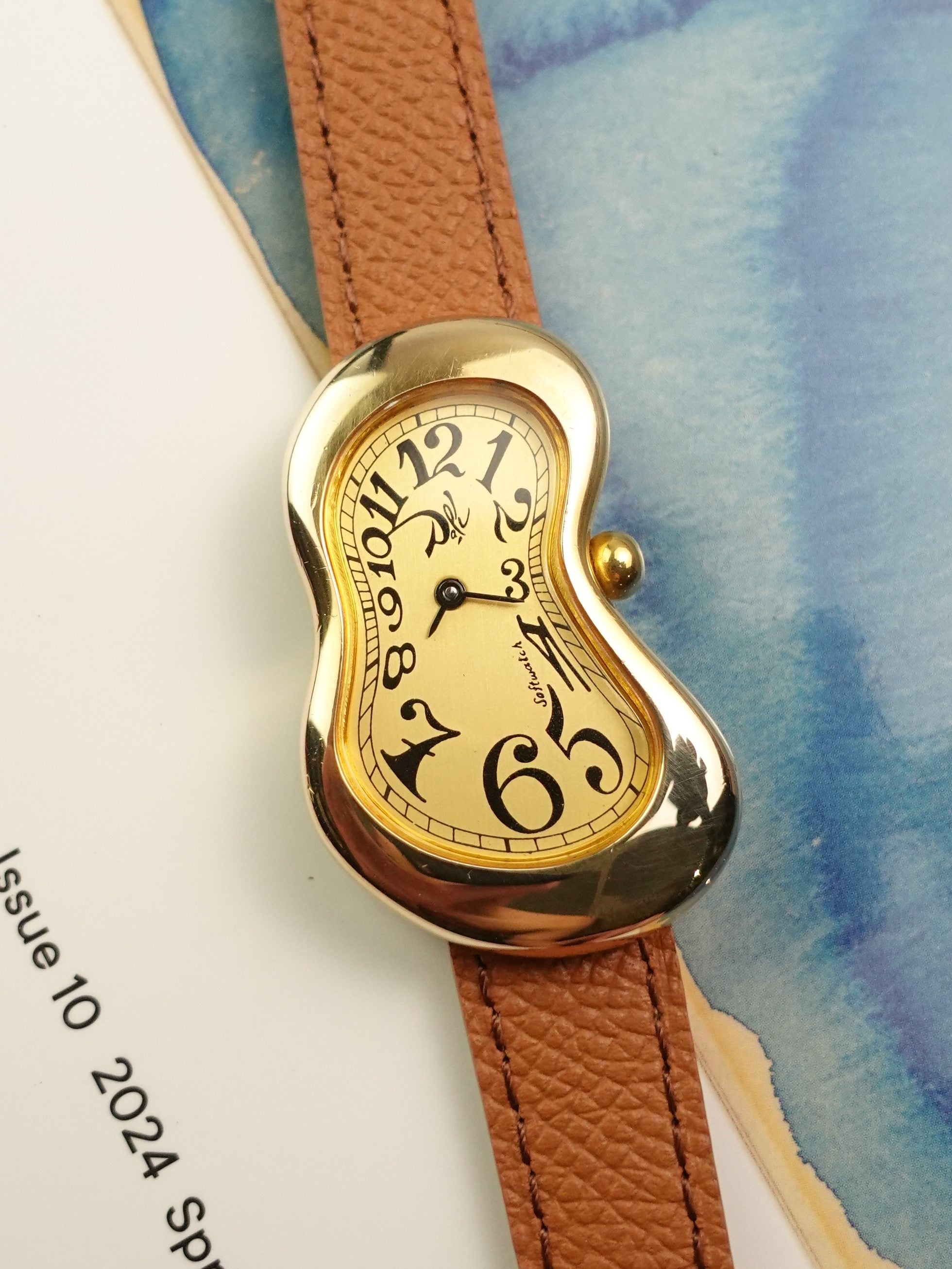 80s Dali's melting watch by Softwatch Original Version 1