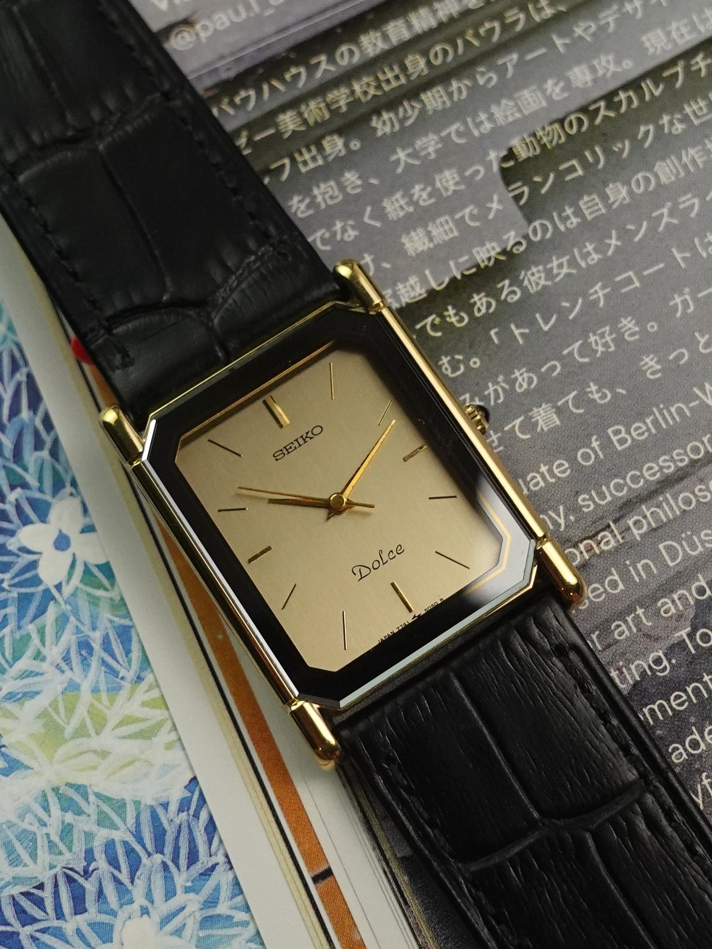 1986 Seiko Dolce 7741-5050 Like new condition