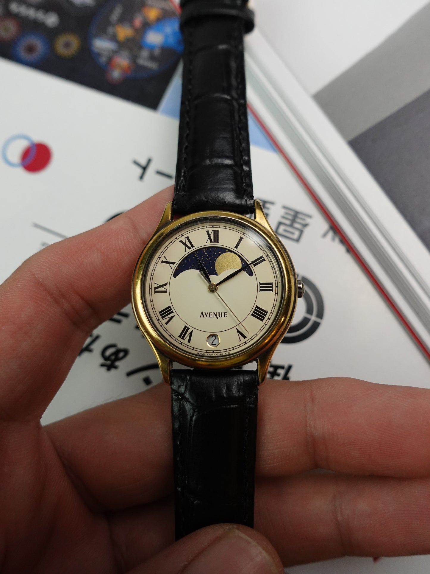 Seiko Avenue Moonphase