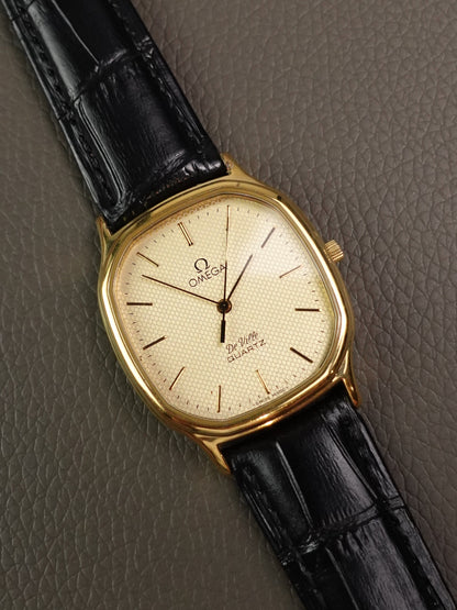 Men's Omega De ville Quartz Honeycomb Dial