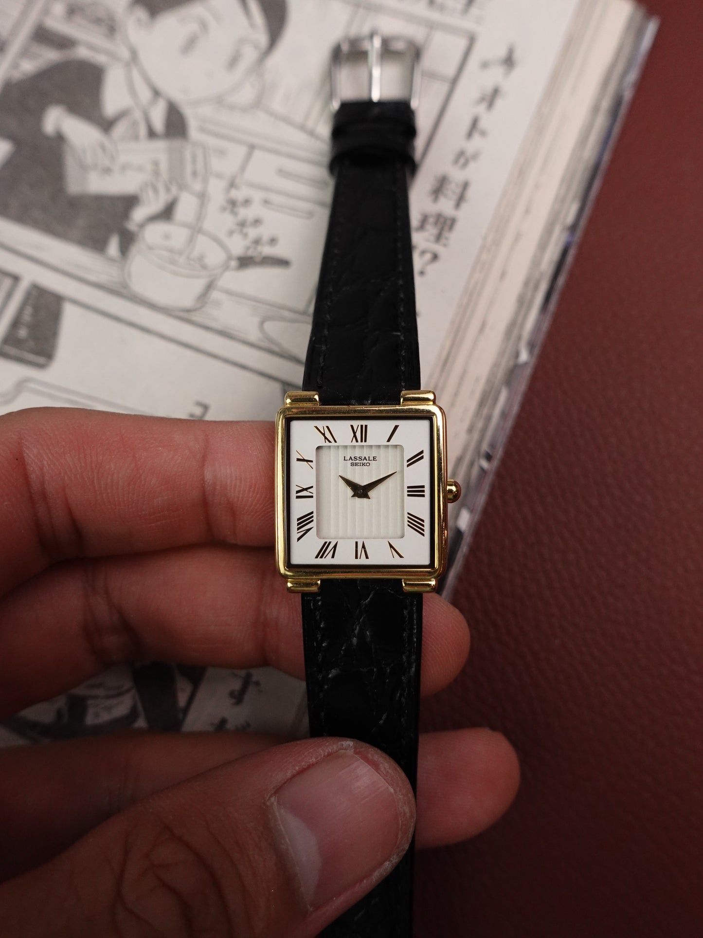 Seiko Ladies Laselle Art Deco Dial Swiss variation