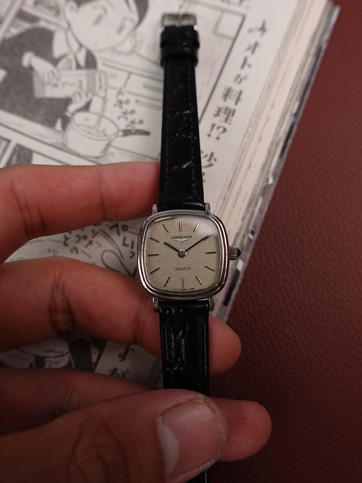 Ladies Longines Quartz with original buckle. Ref  4351 1