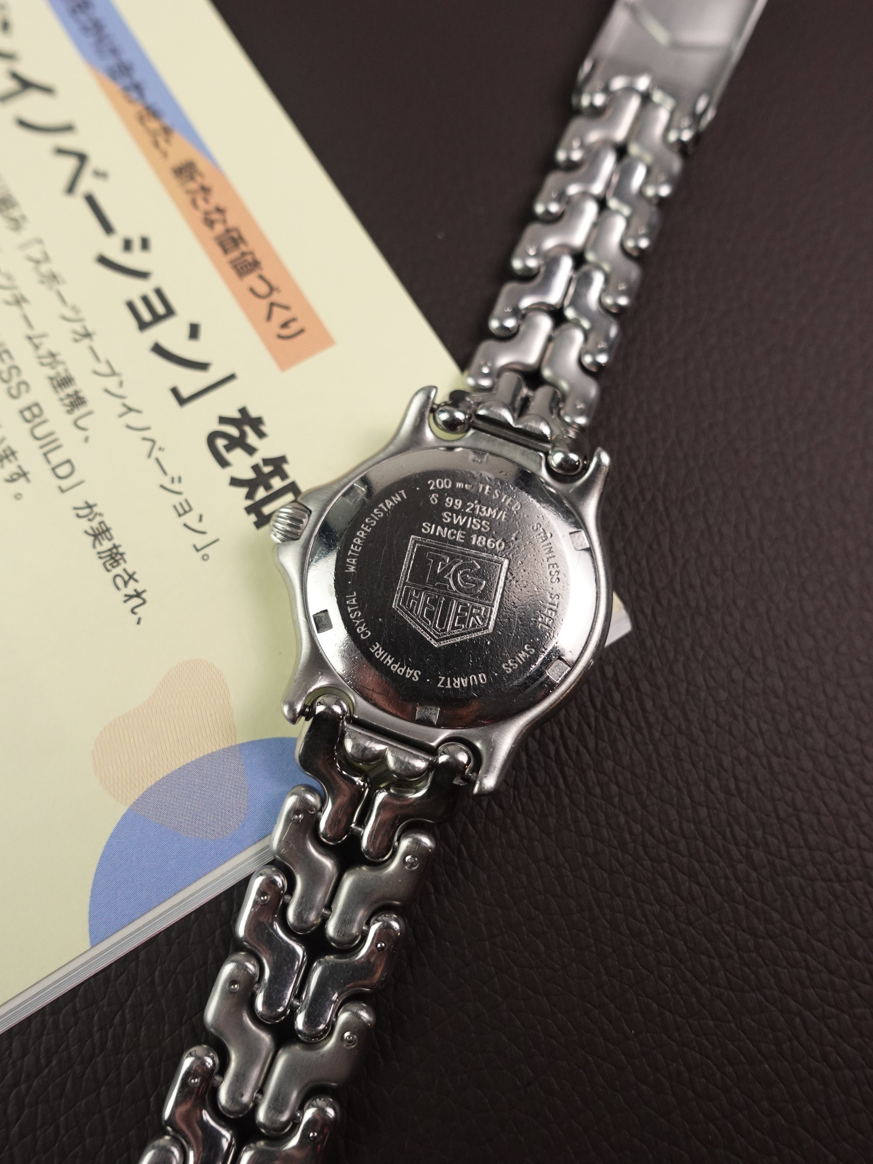 Tag Heuer Professional 200m Links Quartz in Stainless Steel – My First  Vintage X Next Vintage