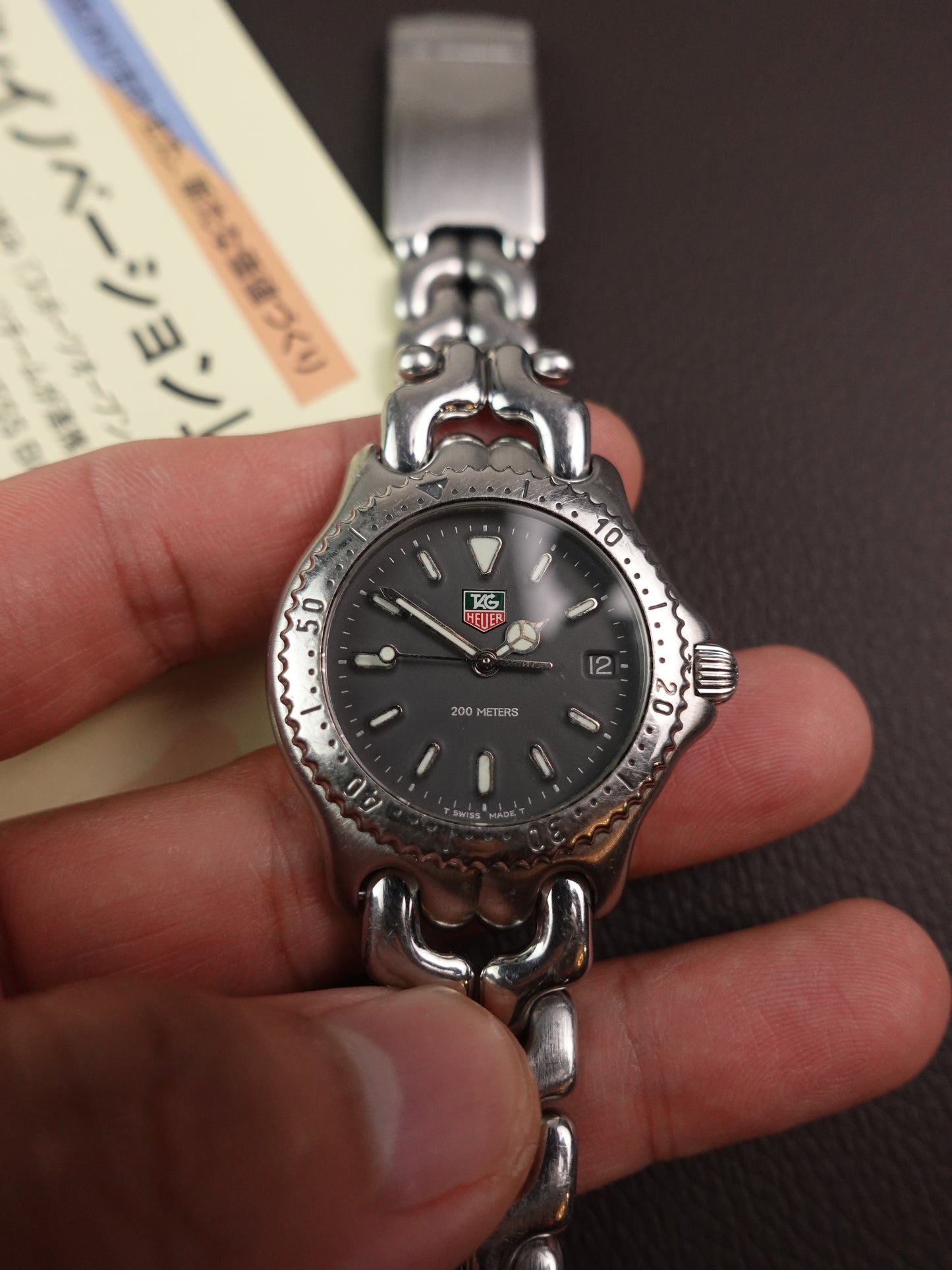 Tag Heuer Professional 200m Links Quartz in Stainless Steel