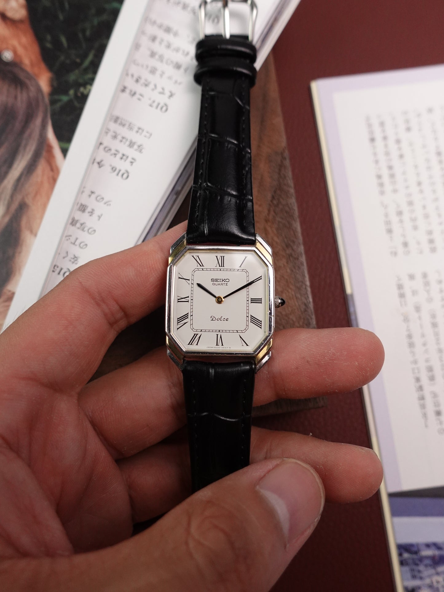 Seiko Dolce Art Deco case 6020-5940