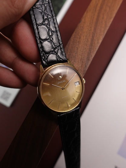 1968 Unique Enicar Gradient Dial Automatic