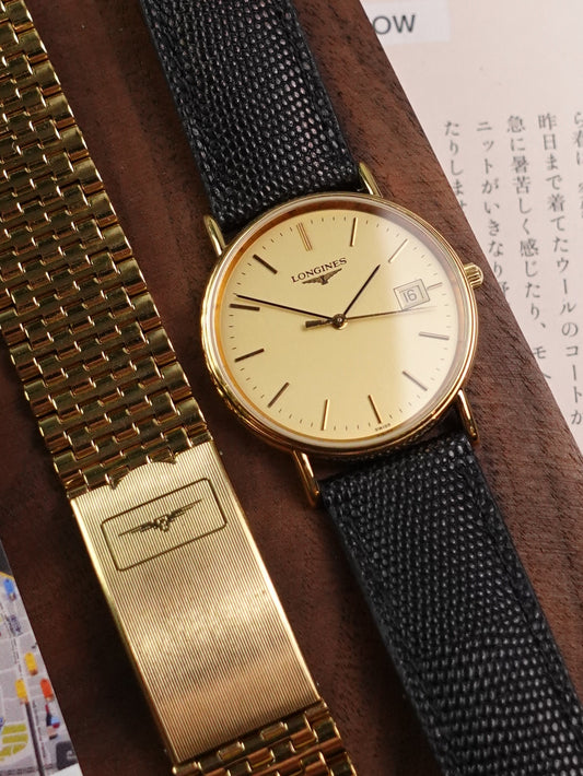 Longines Presence Stamped "Malaysia Airlines" Commemorative Piece Full set with original bracelet