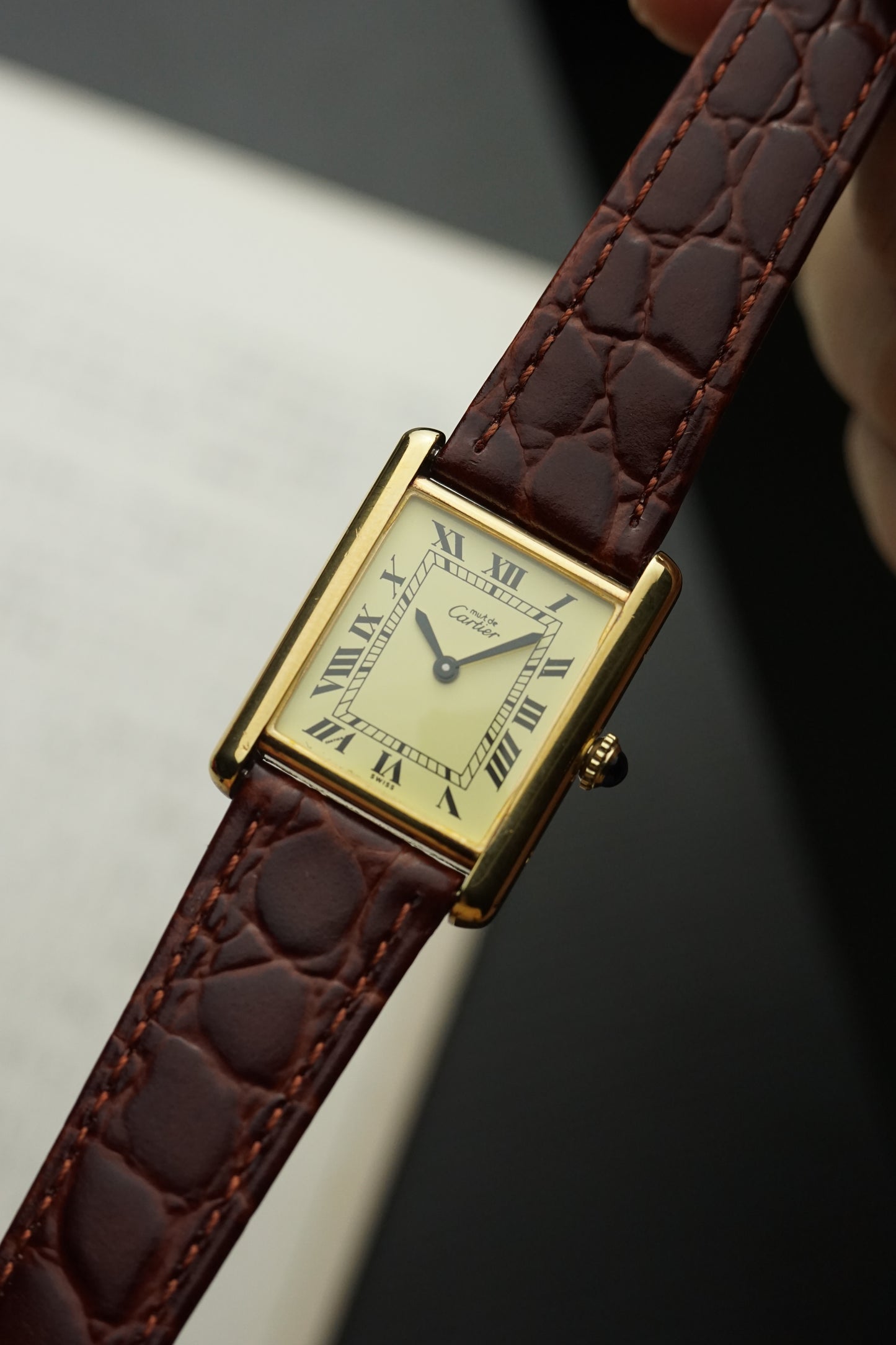 Must de Cartier Tank Manual winding men