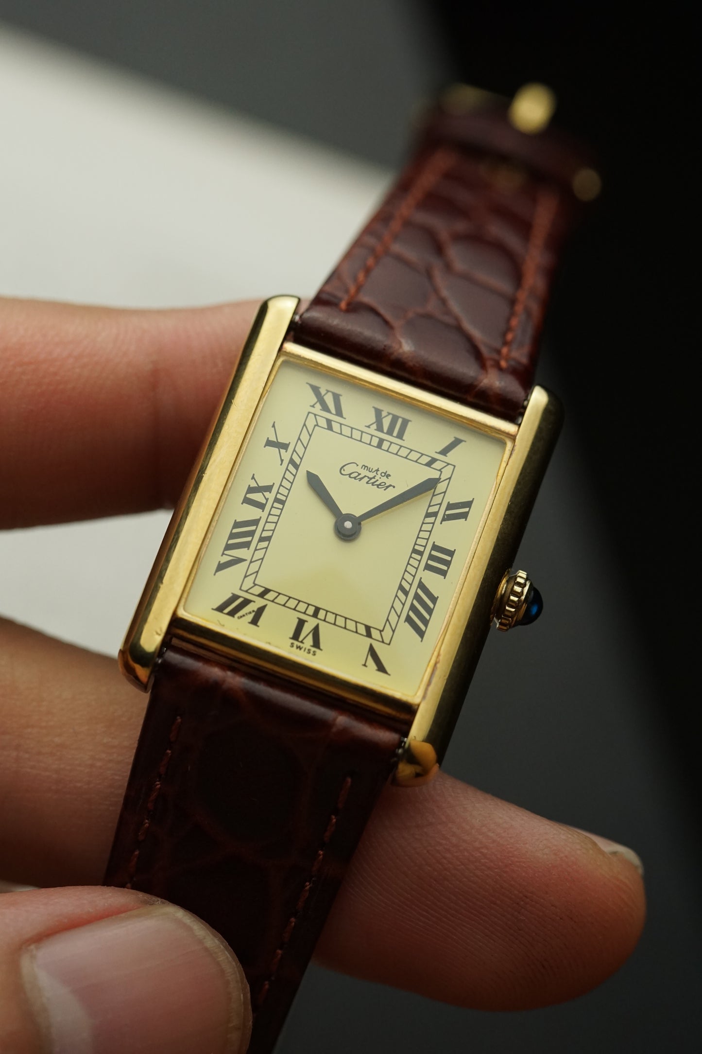 Must de Cartier Tank Manual winding men