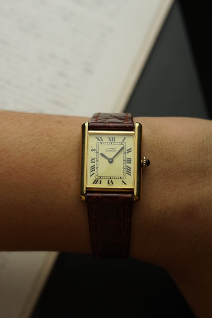 Must de Cartier Tank Manual winding men