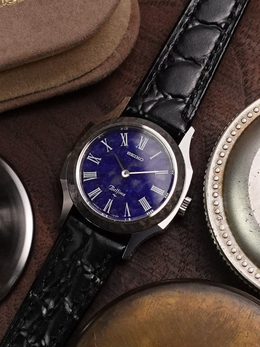 Seiko Belfina Lapis Lazuli Dial Manual Winding 17-0820