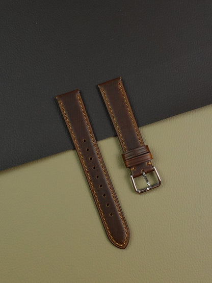 Classic Brown Leather Strap