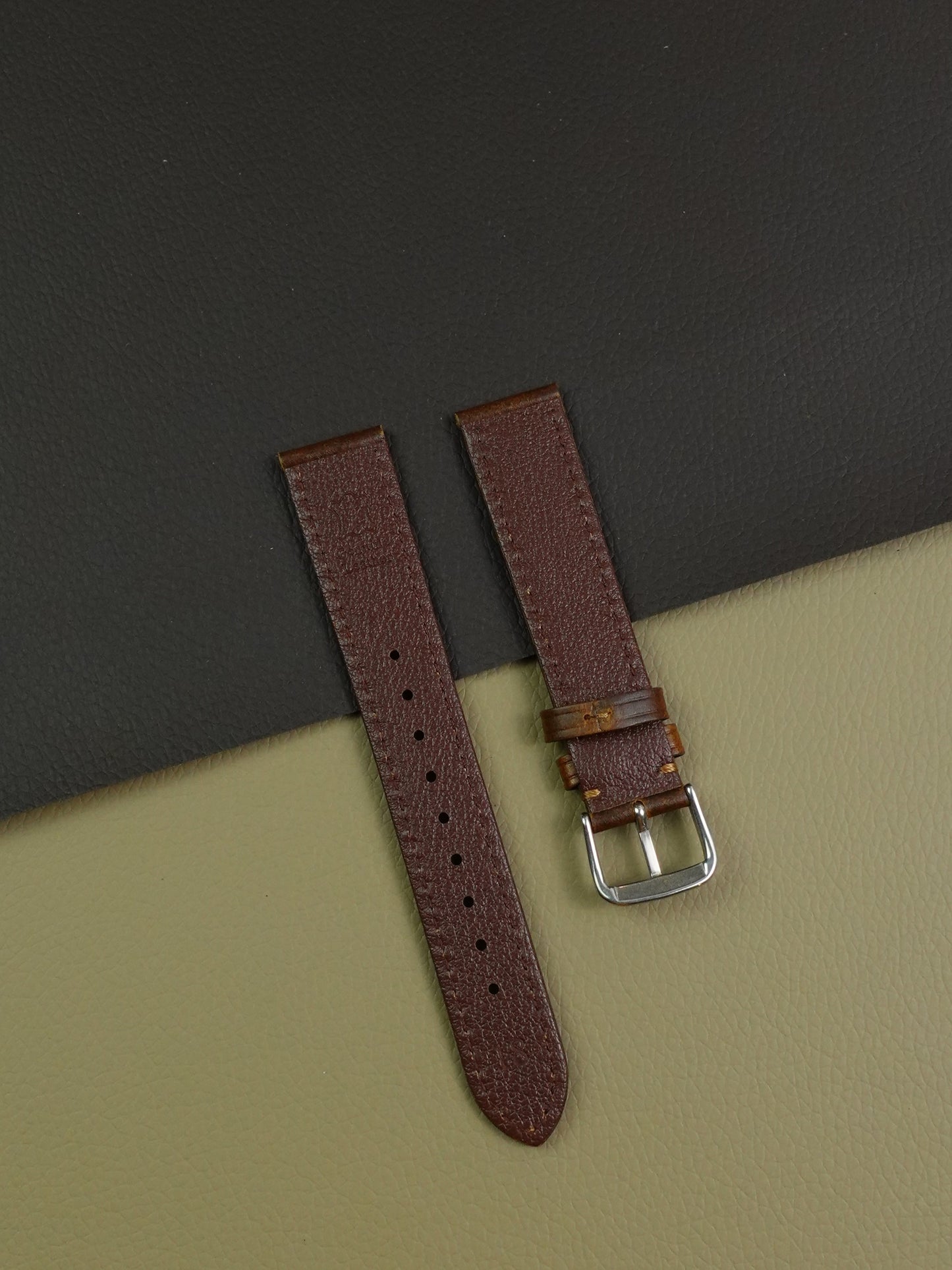 Classic Brown Leather Strap