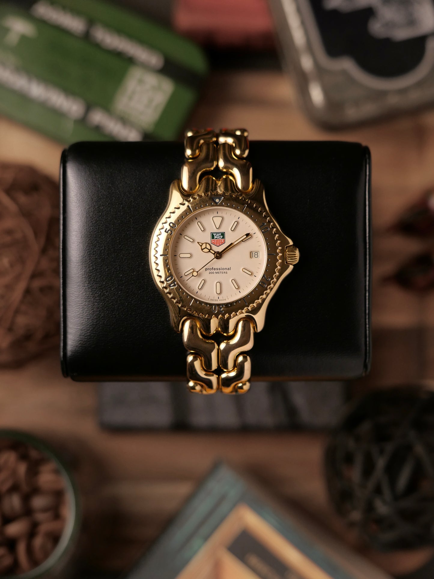 TAG Heuer S/el Gold-Plated 37mm Ref. S94.006K (circa early 1990s)