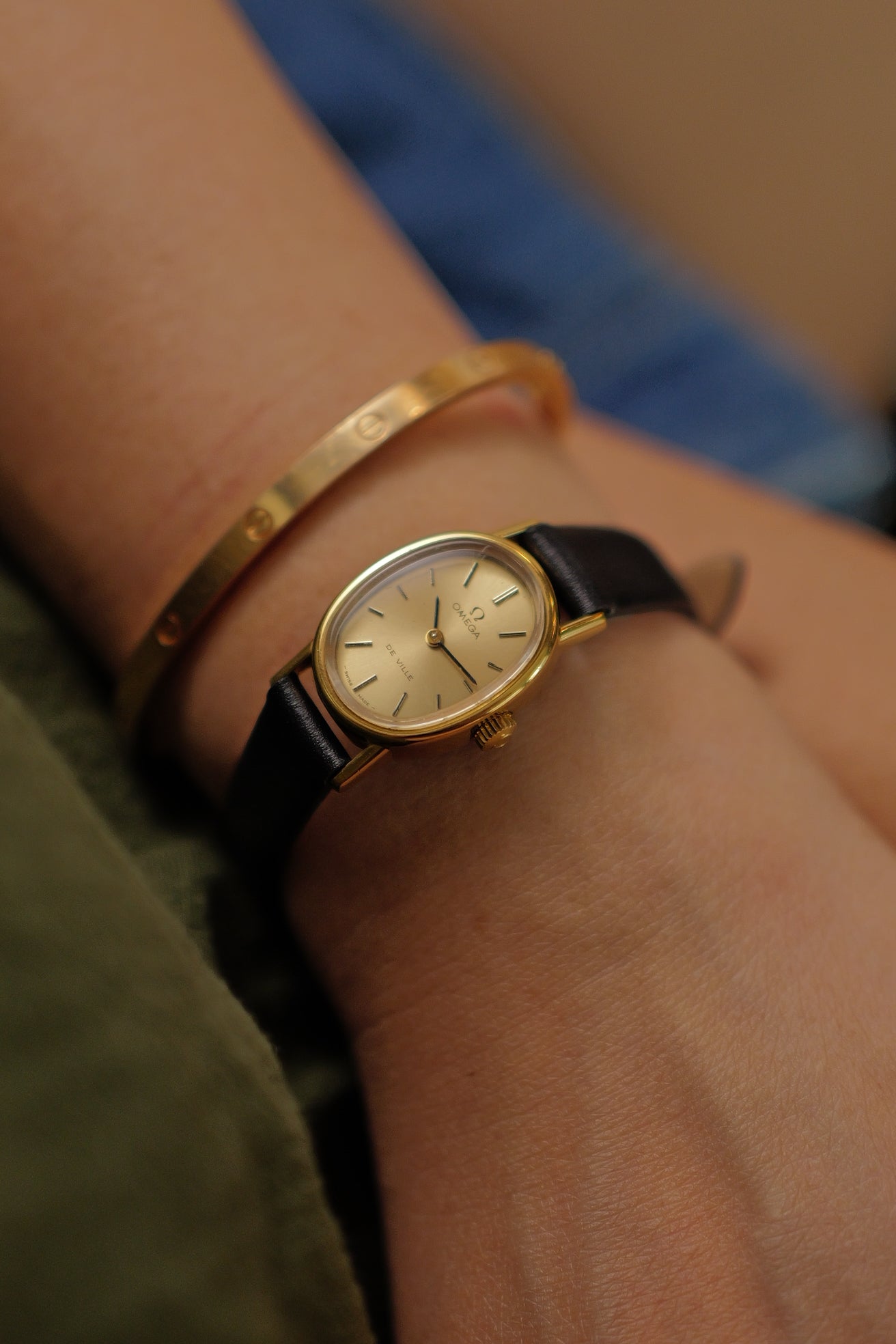 Ladies' Omega Mini Ellipse De-ville ref 511.0553
