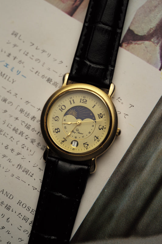 Japanese Quartz Mary Maison Moonphase